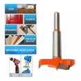 thumbnail image 4 of 10 Pcs Broca Para Bisagra Forstner 12-35 Mm Madera Con Tope naranja, 4 of 5