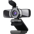 thumbnail image 1 of APPIE FHD 1080P Webcam  Equipped with  Microphone and Privacy Cover [Plug and Play], 1 of 8