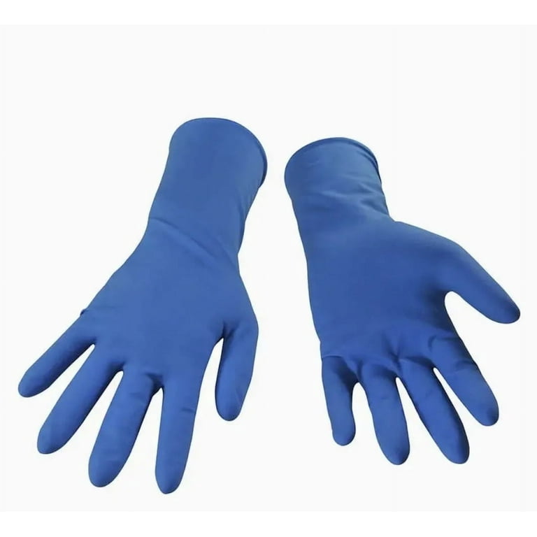 RHINO 14mil Latex Powder Free Exam Gloves Natural Rubber Latex