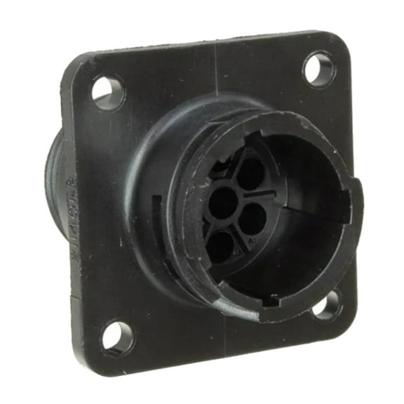 211401-2 Circular Connector Receptacle Housing Panel Mount 7 Position -