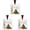 Christmas tree, variant on Angel Christmas Cash Holder Ornament, Clear Acrylic Money Gift Box with A Little Christmas Blessing Design for Tree Hanging, Holiday Cash Presentation, 1 Pack