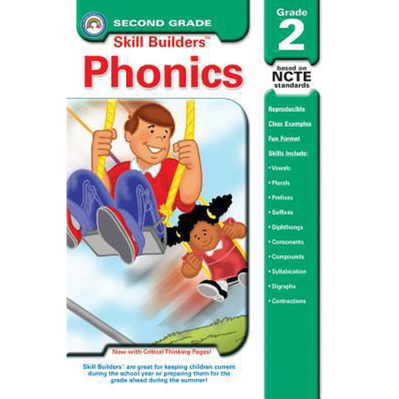 Pre-Owned Phonics, Grade 2 (Skill Builders) (Paperback) 1932210016 9781932210019