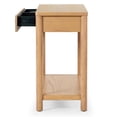 thumbnail image 4 of Safavieh Jaylessa Solid Wood 2 Drawer Console Table in Natural, 4 of 13