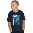 thumbnail image 5 of Mega Man Video Game Blue Bomber Crewneck T Shirts Boy Girl Teen Brisco Brands L, 5 of 6