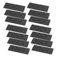 thumbnail image 1 of GROWTH TANK 8"x30" Carpet Stair Treads Set of 14 Rug Skid Resistant Non-Slip Washable Grey, 1 of 8