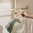 thumbnail image 3 of 1/3PCS Dopamine Circular Scarf and Tie Display Stand Multifunctional Hook, Suitable for Bedroom Storage of Scarves and Tie Racks, 3 of 6