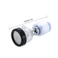thumbnail image 4 of Aireador de grifo de 360 ​​grados de presión giratoria de aumento de la cabeza de agua ajustable lavable lavabo grifo burbujeador rociador Juegos de accesorios de baño Transparente Corto Billuyoard HA012280-03, 4 of 6