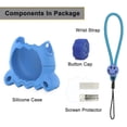 thumbnail image 2 of Funda de silicona XEGIMOR para Tamagotchi Paradise Azul + Accesorios, 2 of 7