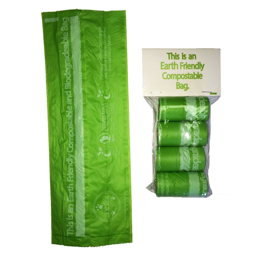 100 Compostable, Recyclable and Biodegradable EcoFriendly Pet Waste