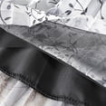 thumbnail image 4 of Haivin Maxi Skirts for Women Floral Chiffon Elastic High Waist Flowy Ruffle Long Skirt, 4 of 6