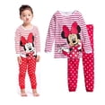 thumbnail image 2 of Conjuntos de pijamas de Minnie para niños, ropa de dormir de Mickey, pantalones de manga larga, para primavera y otoño, 2 of 4