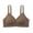 Coffee bra for women, variant on Wireless Women Bras Comfortable Seamless Delta Cup Bra No Underwire Adjustable Straps Solid Color For Everyday Wear And Light Activities