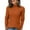 153#Coffee, variant on Turtleneck Sweaters for Women Fall Fitted Long Sleeve Ribbed Knit, Basic Casual Pullover Navy L