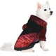 thumbnail image 2 of Balery Closeup Red Flamingo Portrait Sudadera con Capucha para Perros Pequeños – Ropa para Mascotas, Disfraz para Perros y Gatos, Ideal para Fiestas y Cosplay-X-Large, 2 of 7