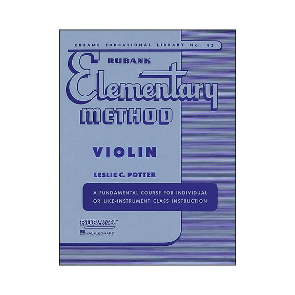 Hal Leonard Rubank Elementary Method Violin