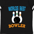 thumbnail image 4 of Inktastic Bowling Worlds Best Bowler Sports Boys or Girls Toddler T-Shirt, 4 of 5