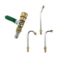 thumbnail image 3 of figatia Power Washer Extension Wands 1/4' Quick Connect Fitting 3 Attachments Curved Rod for Cleaning for Lawn Car Cleaning Driveways, 3 of 8