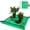Green, variant on Repotting Mat for Indoor Plant Transplanting & Potting Soil Mess Control,26.8" X 26.8" Portable Potting Tray Succulent Plant Mat Indoor Gardening Tools Gardener Gifts Plant Gift for Plant Lovers