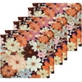 thumbnail image 3 of Coolnut Colorful Flowers Washcloths Set of 4-12 x 12 inch Pure Cotton Wash Cloth Highly Absorbent and Soft Fingertip Towels Face Cloths for Bath, Spa Wash cloth, 3 of 7