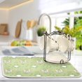 thumbnail image 5 of Dogs Green Dish Drying Mats, Reversible Coffee Mat, Microfiber Dish Drying Rack Mat for Kitchen Countertop Decor 18 x 24 Inches, 5 of 6