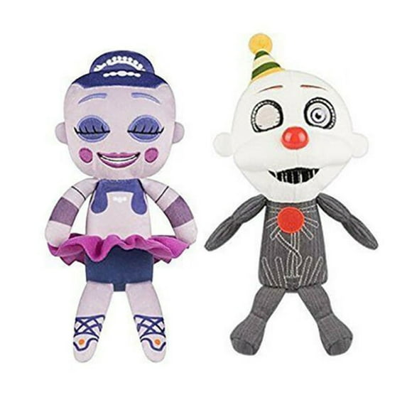 Plush Toy Set 2 Ballora and Ennard - 8" Five Nights at Freddy's FNAF Plush Toy Stuffed Animal Doll