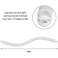thumbnail image 3 of 2 Set Ground Pool Hose 1.25 inch Hose for Replacement Pump Pool with 59 inch Long Filter Pump Hose for Pump Models 607, 3 of 5