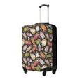 thumbnail image 2 of Fotbe Milk Tea Luggage Cover Protector,Suitcase Protector,Scratch and Dirt Resistant,Fits 18-32 Inch Luggage-X-Large, 2 of 9