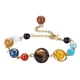 thumbnail image 5 of Pulsera del sistema solar, brazalete, pulsera con dije decorativo, cómoda de llevar para niñas. Estilo E, 5 of 9