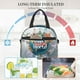 thumbnail image 4 of Disketp Travel Around The World Lonchera Térmica para Mujer y Hombre, Bolsa de Almuerzo Reutilizable e Impermeable para Trabajo, Viajes y Picnic, 4 of 7