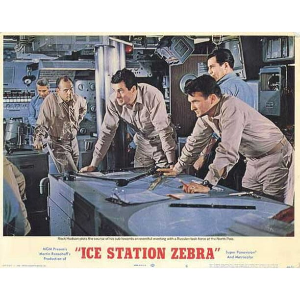 Ice Station Zebra Movie Poster Style F 11 X 14 1969 Walmart Com Walmart Com