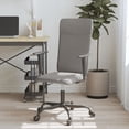 thumbnail image 6 of vidaXL Office Chair Rolling Office Computer Desk Chair with Armrest Fabric, 6 of 15