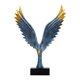 thumbnail image 1 of Estatua de resina con alas extendidas, escultura, adorno de Feng Shui, artesanía hecha a mano, mesa azul, 1 of 9