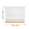 thumbnail image 2 of Desktop Display Box Doll Storage Box Doll Display Containers Doll Holder, 2 of 9