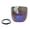 Multicolor, variant on BIMZUC Clear Motorcycle Helmets Lens Bubble Visor Wind Shield Anti-UV Anti-Scratch Universal Standard 3-Snap Open Face Helmets Replacement Parts Kit
