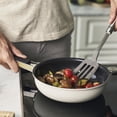 thumbnail image 2 of ZWILLING Pure 11-inch Stainless Steel Ceramic Nonstick Fry Pan, Ivory, 2 of 6