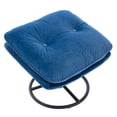 thumbnail image 5 of Single Chair, Accent Chair with Ottoman, Upholstered Lounge Chair with Footrest, for Living Room, Bedroom, Study, Easy Assembly,Blue, 5 of 7