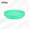 thumbnail image 3 of Uxcell 2 piezas de platillo de plástico para plantas de 10.5" bandeja de goteo para maceta, verde, 3 of 7