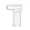 B, variant on Leeye Turbo Handheld Air Duster, 130000RPM Cordless Jet Fan Blower with 6 Speeds, High Speed Brushless Motor Electric Air Blower for Car Cleaning Snow Removal Keyboard Dusting, White