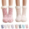 thumbnail image 5 of LckLvx Fuzzy Socks for Women Winter Warm Soft Home Sleeping Socks Thickened Non Slip Floor Mid Tube Socks, 5 of 5