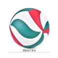 thumbnail image 3 of Balones de voleibol multicolor con diseño elástico tricolor para partidos competitivos, entrenamiento y diversión, 3 of 8
