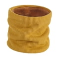 thumbnail image 2 of Calentador de cuello de invierno, cómodo y térmico, para ciclismo en climas fríos Amarillo, 2 of 8