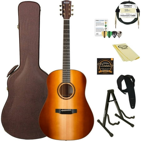 - Bedell Guitars 1964 Series Dreadnought Acoustic-Electric Guitar with ChromaCast Accessories, Heirloom Gloss Finish