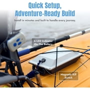 Bixpy PP-378 Outboard Power Pack (V4) – Replacement Power Module for Bixpy Jet Motors, Kayak Motor Kits, SUPs, Canoes & Small Watercraft – Durable Component for Enhanced On-Water Performance