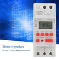 thumbnail image 3 of Timer Switches, 85~265V AC LCD Reliable 7 Days Timer Switches  for Industry, 3 of 7