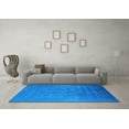 thumbnail image 3 of Ahgly Company Indoor Rectangle Persian Light Blue Bohemian Area Rugs, 4' x 6', 3 of 4