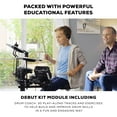 thumbnail image 3 of Alesis Drums Debut Kit - Batería para niños con 4 pads de batería eléctrica de malla silenciosa, 120 sonidos, taburete para batería, baquetas, auriculares y 100 lecciones melódicas, 3 of 5