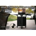thumbnail image 2 of Solo Stove Pizza Oven Cart for Outdoor Pi Pizza Ovens | Portable Pizza Oven Table, Compatible with the entire Pi family, Locking Wheels, Foldable Shelves, Steel, Height: 35.75 in, Weight: 43 lbs, 2 of 7