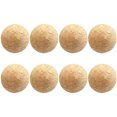 thumbnail image 4 of 8 Pcs Ballons Ronds Accessoires de Soccer de Table Bois et Liège Ballons de Remplacement pour Familles, 4 of 8