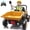 Yellow-B, variant on Joyracer 24 Volt Ride on Toys, Metal Frame Ride on Dump Truck for Kids with Remote, Bluetooth, Dump Bed, Shovel, Power Truck Wheels for Toddlers, Yellow