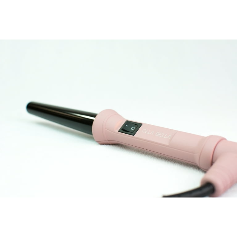 Curling wand cheap pink handle